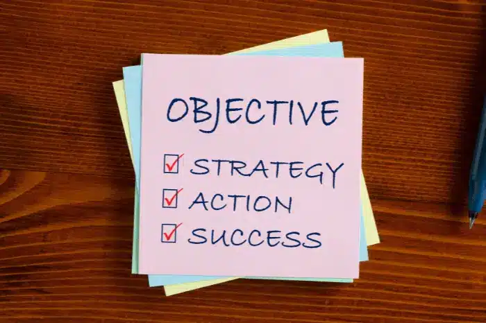 Business goal Objectives