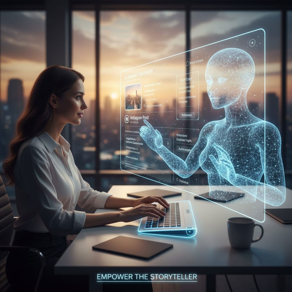 AI-Driven Creativity: The Human-AI Partnership